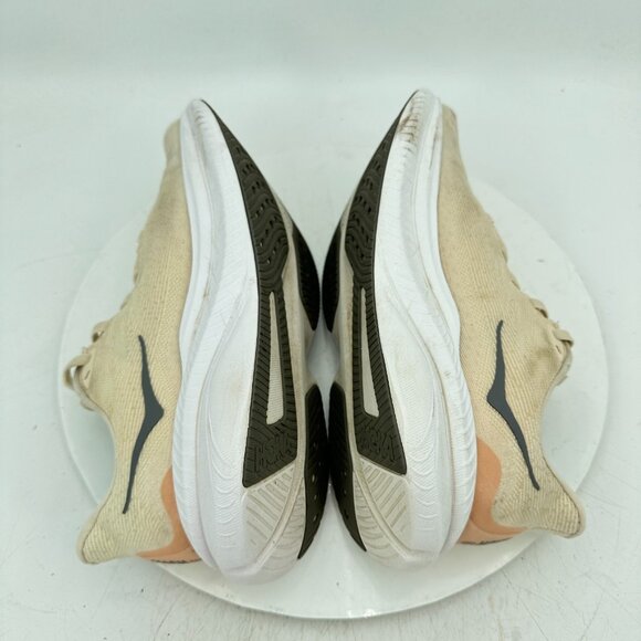 Hoka One One Mach 6 Women Size 8B 1147810-EGV Eggnog Vanilla Running Shoes - Picture 6 of 11